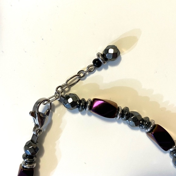 NWT hematite bracelet - Picture 2 of 3